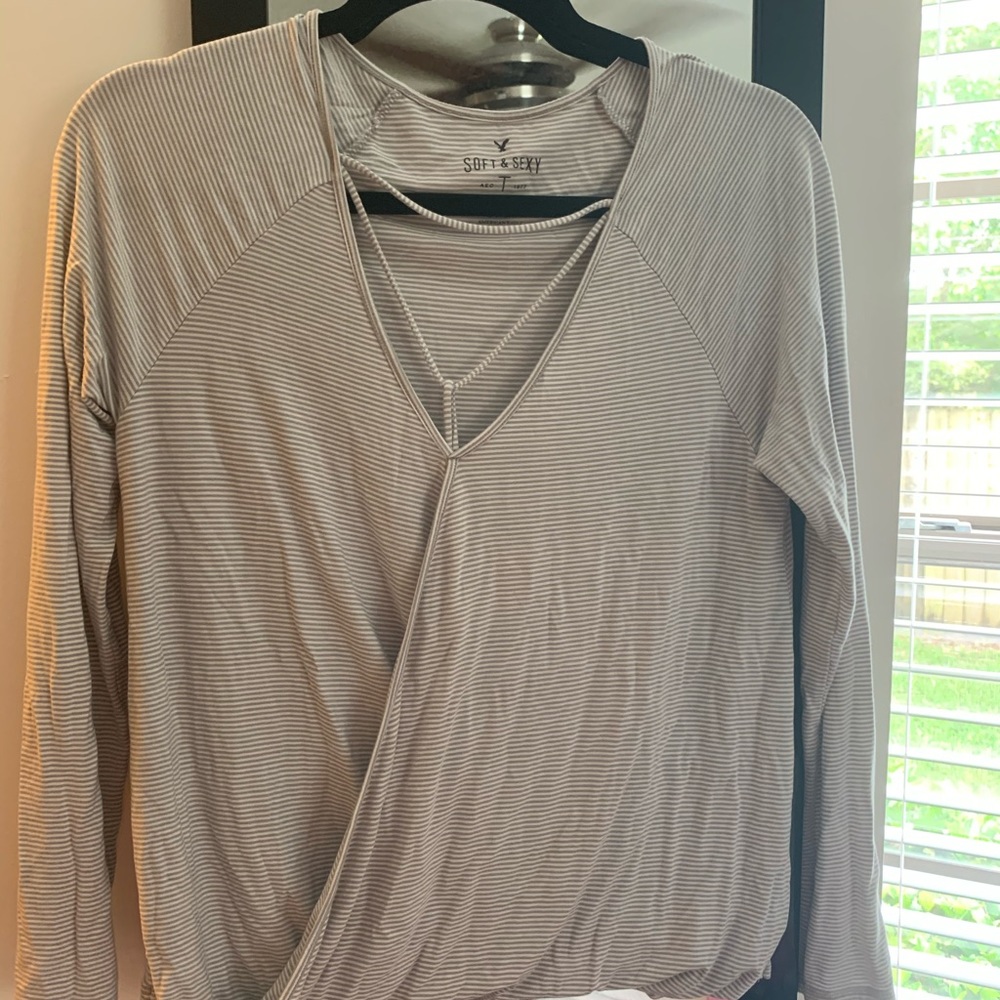 Striped AE long sleeve
